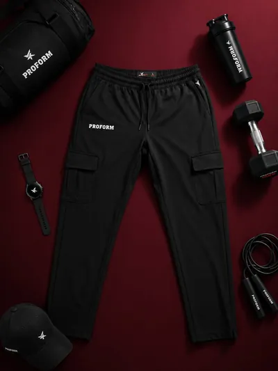 Cargo Jogger · Black